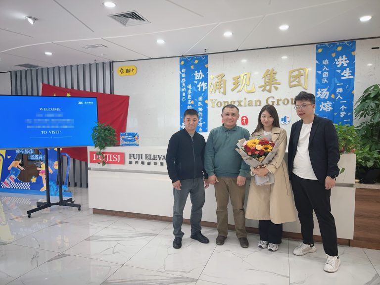 Khách hàng Kyrgyzstan đánh giá cao chính sách ưu đãi của Fuji Elevator và ký kết hợp đồng mới một lần nữa